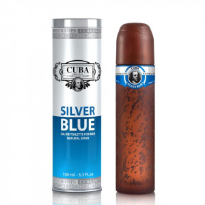 Cuba Silver Blue, Apa de Toaleta, Barbati, 100 ml