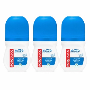 Deodorant roll-on Active Sea Salts, 50 ml, Borotalco