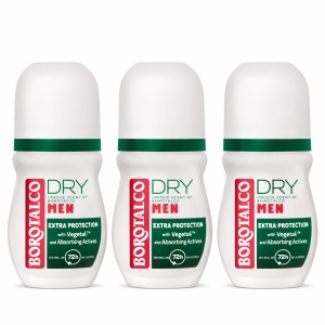 Deodorant Roll-on Borotalco Men Original, 3 x 50 ml