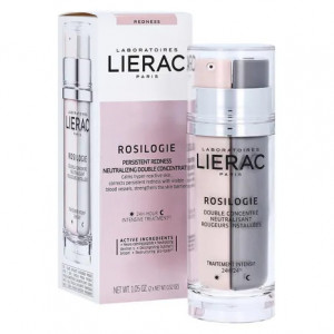 Dublu concentrat calmant antiroseata Lierac Rosilogie, 30 ml