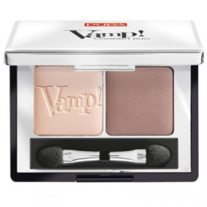 Fard de pleoape Pupa Vamp Compact Duo - Milk Chocolate