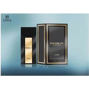 Fariis Bold Beast, Apa de Parfum Barbati, 100 ml