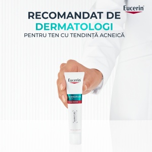 Fluid pentru fata hidratant Dermo Pure Eucerin, 40 ml