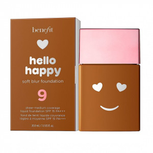 Fond de ten matifiant, Benefit, Hello Happy Soft Blur, SPF, 09 Deep Neutral