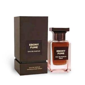 Fragrance World Ebony Fume, Apa de Parfum, Unisex