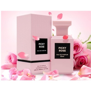 Fragrance World Picky Rose, Apa de Parfum, Unisex, 80 ml