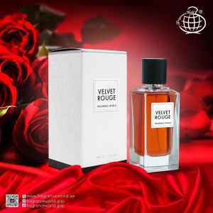 Fragrance World Velvet Rouge, Apa de Parfum, Unisex, 100 ml