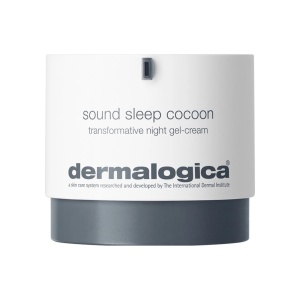 Gel Crema de Noapte Dermalogica Daily Skin Health - Sound Sleep Cocoon cu Extract de Arbore de Matase Persan, Pentru Fata si Gat, 50 ml