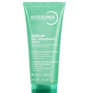 Gel de curatare spumant activ Bioderma Sebium pentru ten mixt gras