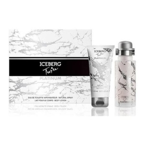 Iceberg Twice Platinum Set Apă de Toaletă 125 ml + Gel de Duș 100 ml, Femei