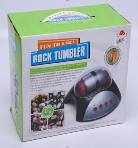 Kit slefuitor de pietre Rock Tumbler Diy cu pudra de slefut si accesorii bijuterii - Img 7