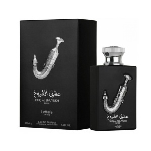 Lattafa Pride Ishq al Shuyukh Silver, Apa de Parfum, Barbati, 100 ml