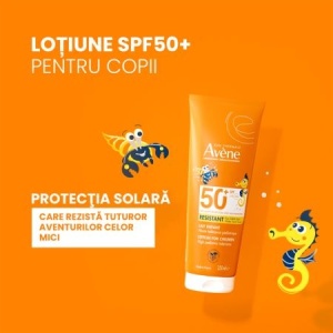 Lotiune cu protectie solara pentru copii SPF50+ Avene, 250 ml