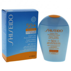 Lotiune ptotectie solara petru piele sensibila si copii Shiseido Expert Sun Protection Spf50+