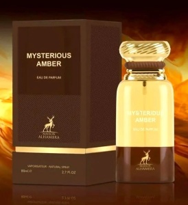 Maison Alhambra Mysterious Amber, Apa de Parfum Unisex, 80 ml
