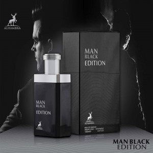 Man Black Edition Maison Alhambra, Apa de Parfum Barbati, 100 ml 1