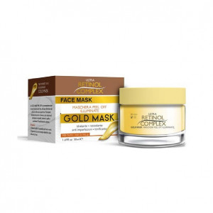 Masca Aurie pentru fata Retinol Complex GOLD MASK, 50ml