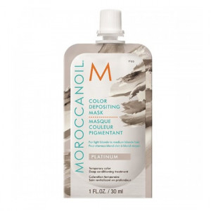 Masca de par nuantatoare Moroccanoil Platinum	