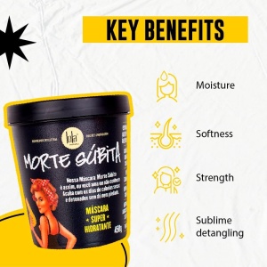 Masca de par revitalizanta Morte Subita Lola Cosmetics, 450 g