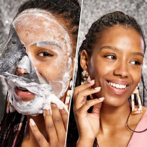 Masca Oxigenanta Pentru Fata Glamglow, Women, BubBle Sheet Mask - Img 2