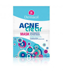 Masca pentru fata, 2x8 g Dermacol Acneclear