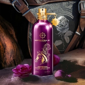 Montale Arabians Rose Leather, Apa de Parfum, Unisex
