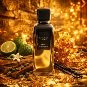 Nylaa by Rasasi Layers of Gold Extract de Parfum, Barbati, 100 ml