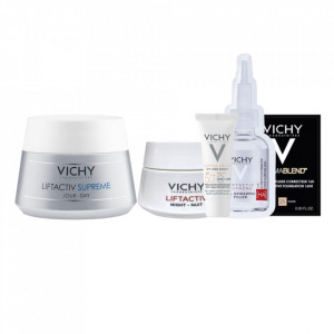 Pachet Crema de fata antirid pentru ten normal si mixt Vichy Liftactiv Supreme, 50 ml - Img 2