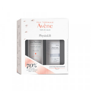 Pachet Emulsie pentru riduri profunde si fermitate Avene PhysioLift 30 ml + Apa termala 150 ml