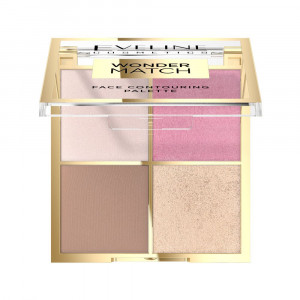 Paleta de conturare a fetei Eveline Wonder Match, Nr.01 10.8 g