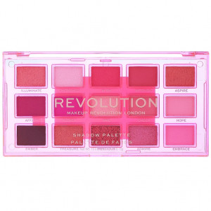Paleta farduri de ochi, Makeup Revolution London, Reflective Palette, 15 nuante, 15X0.7g