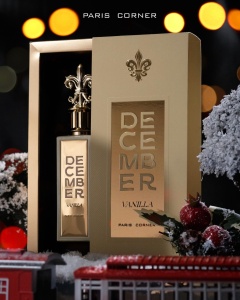 Paris Corner December Vanilla, Apa de Parfum, Unisex, 85 ml