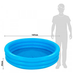 Piscina gonflabila pentru copii Intex, 147 x 33 cm, albastru