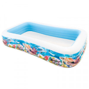 Piscina gonflabila pentru copii Intex Family, 305 x 183 x 56 cm