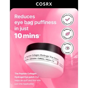 Plasturi din hidrogel cu colagen si peptide pentru ochi The Peptide, 60 bucati, Cosrx
