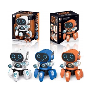 Robot interactiv Bot Pioneer cu sunete si lumini