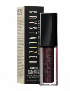 Smashbox Crystalized Always On Metallic Matte Liquid Lipstick Dark Crystal 4 Ml
