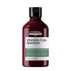 Sampon neutralizator pentru tonuri rosii, L'Oréal Professionnel Serie Expert Vitamino Color Spectrum Green