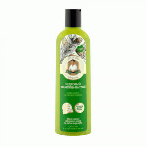 Sampon nutritiv fortifiant cu ulei de cedru si extract de stejar, Bunica Agafia