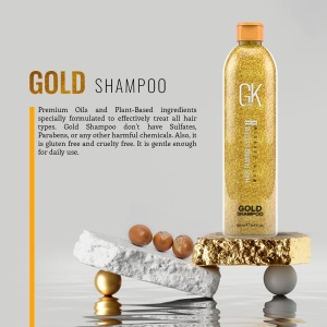 Sampon pentru netezire GK Hair Gold