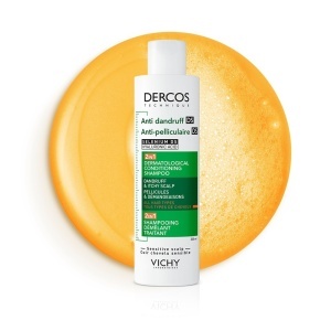 Sampon si balsam 2 in 1 anti-matreata pentru toate tipurile de par Dercos, Vichy