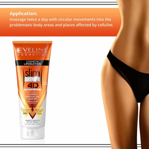 Ser anticelulitic intensiv, Eveline Cosmetics, Slim Extreme 4DSer anticelulitic intensiv, Eveline Cosmetics, Slim Extreme 4D