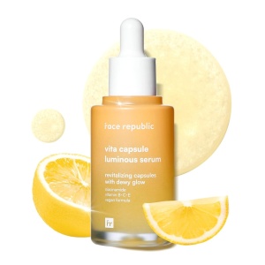 Ser pentru luminozitate si uniformizarea tenului Face Republic, Vita Capsule Luminous Serum, 45 ml
