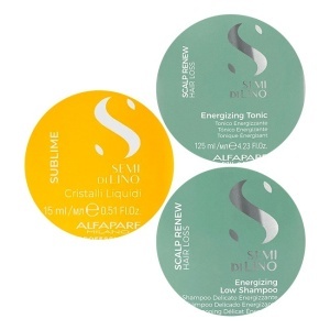Pachetul Alfaparf Milano Scalp Renew Energizing este soluția completă pentru revitalizarea părului subțire, fragil și predispus căderii.