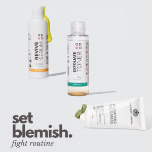Set Blemish Fight Routine, Synergy Therm