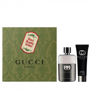 Set Cadou Gucci Guilty pour Homme 50 ml Apa de Toaleta + 50 ml Gel de dus