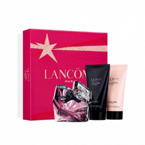 Set cadou Lancome La Nuit Tresor, Femei, 30 ml Apa de Parfum + 50 ml Lotiune de corp + 50 ml Gel de dus