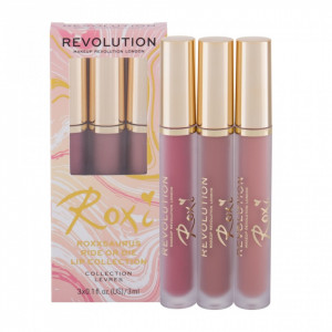 Set Cadou Ruj de buze lichid Makeup Revolution X Roxxsaurus Ride or Die, 1