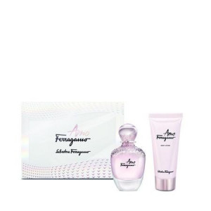 Set Cadou Salvatore Ferragamo AMO, Femei, Apa de Parfum 50 ml + Lotiune de Corp, 100 ml - Img 2