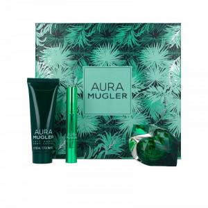 Set cadou Thierry Mugler Aura Apa de parfum + Lotiune de corp + Stick